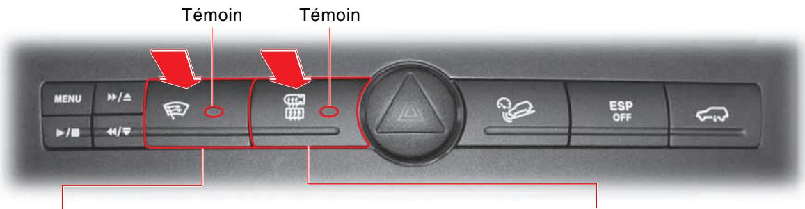 SSANGYONG REXTON 2 - OMMUTATEUR DE VITRE CHAUFFANTE - 1