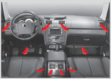 SSANGYONG REXTON 2 - Commutateur de mode - 7