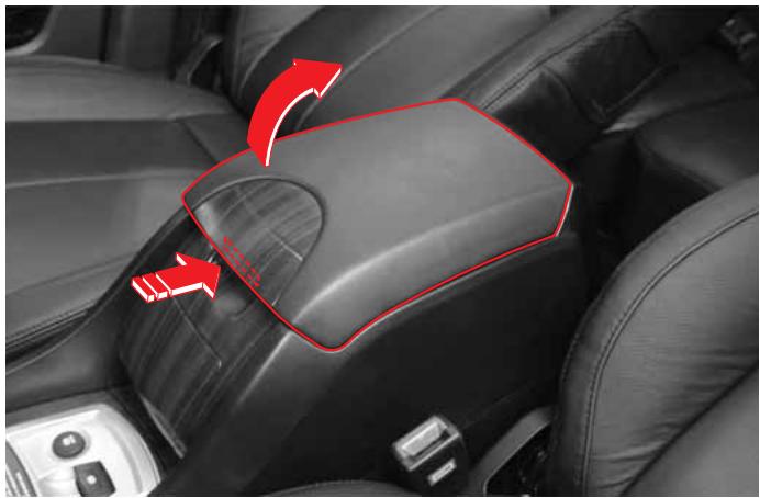 SSANGYONG REXTON 2 - CASIER DE RANGEMENT - 1