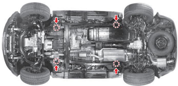 SSANGYONG REXTON 2 - Remplacement d'une roue arrête - 2