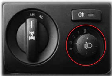 SSANGYONG REXTON 2 - Commutateur de reglage des projecteurs - 1