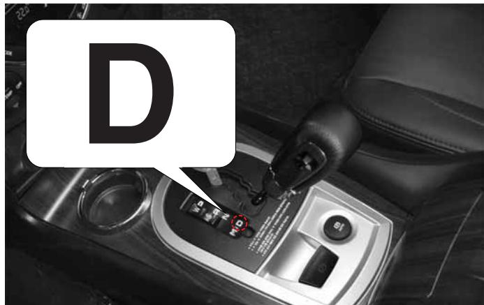 SSANGYONG REXTON 2 - D: POSITION D DE CONDUITE NORMALE - 1