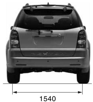 SSANGYONG REXTON 2 - DIMENSIONS - 4