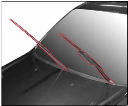 SSANGYONG REXTON 2 - REEMPLACEMENT DES BALAIS D'ESSUIE-GLACE - 1