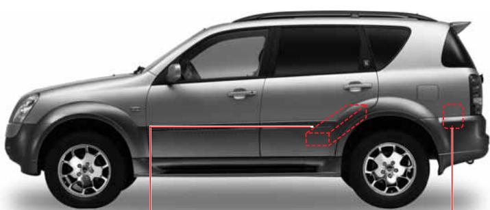 SSANGYONG REXTON 2 - TROUSSE DE REMPLACEMENT DE ROUE - 1