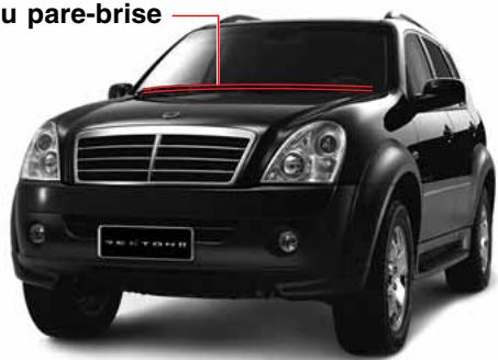 SSANGYONG REXTON 2 - Vitre chauffante - 1