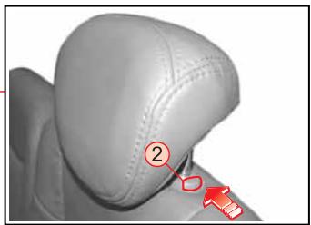 SSANGYONG STAVIC - Réglage d'appui-tête - 1