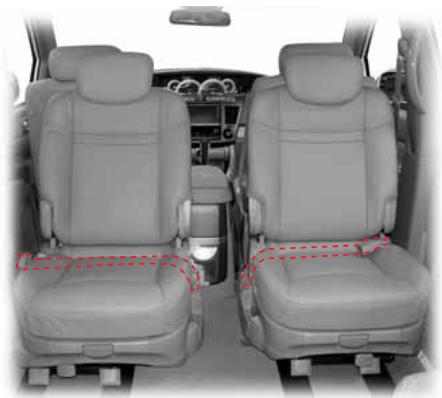 SSANGYONG STAVIC - Bouclage de la ceinture de sécurité - 2