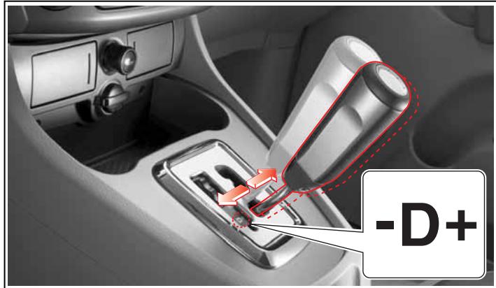 SSANGYONG STAVIC - -D+ : Position de trajet en marche avant - 1