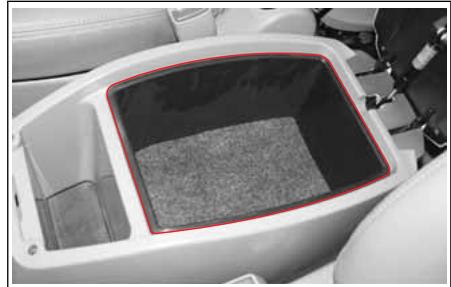 SSANGYONG STAVIC - CONSOLE CENTRALE (CASIERS DE RANGEMENT, CHARGEUR DE CD, CHARGEUR DE DVD) - 2