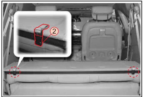 SSANGYONG STAVIC - AMENAGEMENT D'UN COMPARTIMENT A BAGAGES (9 &amp; 11 SIEGES) - 2