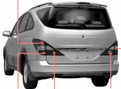 SSANGYONG STAVIC - Commutateur d'éclairage - 4