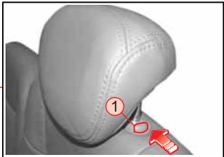 SSANGYONG STAVIC - Réglage d'appui-tête - 1