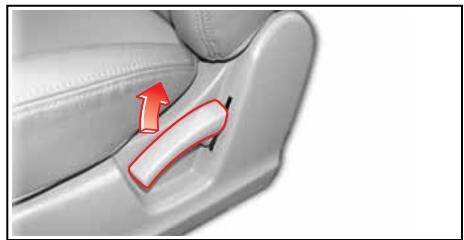 SSANGYONG STAVIC - Réglage de l'inclinaison du dossier du siège - 1