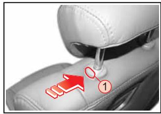 SSANGYONG STAVIC - Réglage d'appui-tête - 1