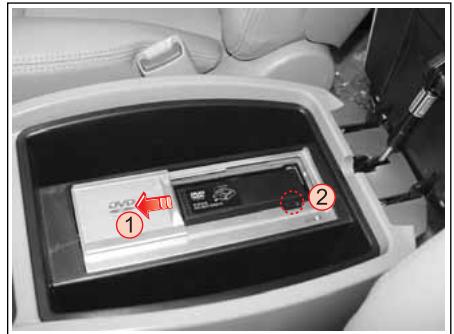 SSANGYONG STAVIC - Changeur de DVD* - 1