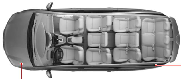 SSANGYONG STAVIC - ETIQUETE DE LA BOITE A FUSIBLES DU COMPARTIMENT MOTEUR - 2