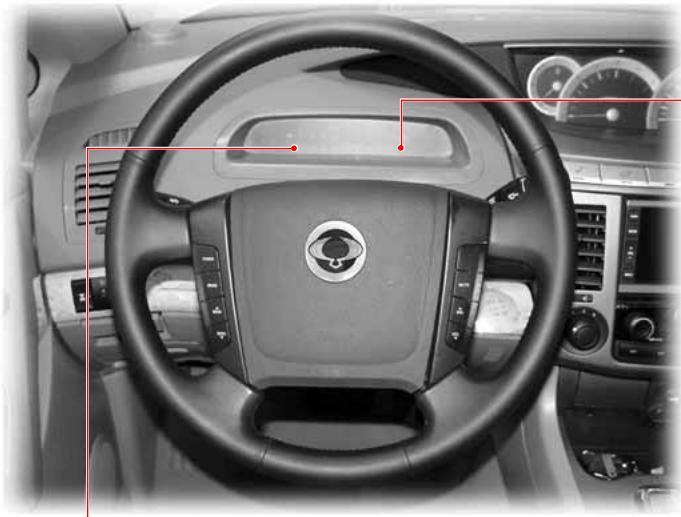 SSANGYONG STAVIC - TEMoin DE SEPARATEUR D'EAU ET TEMoin DE VERIFICATION DU MOTEUR - 1