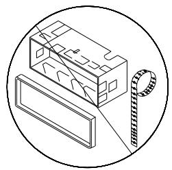 LENCO CS 315 - MONTAJE TRASERO EN DIN (Método B) - 2