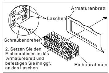 LENCO CS-322 - HINWEISE ZUM EINBAU - 2