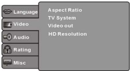 LENCO DVD-432 - DVD-Menu - 1