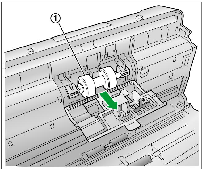 PANASONIC KV S1045C - Remplacement des rouleaux - 3