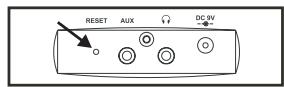 LENCO IPD-5200 - Resetting the Unit - 1