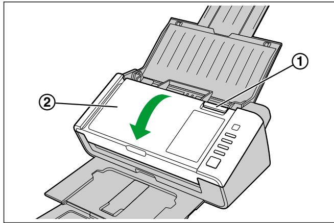 PANASONIC KV-S1015C - Cleaning the Rollers - 1
