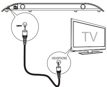 LENCO TS-10 - Connexion à la TV - 1