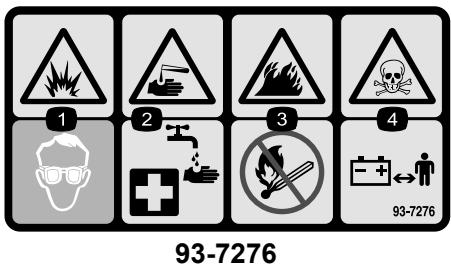 TORO DH210 - Autocollants de sécurité et d'instruction - 2