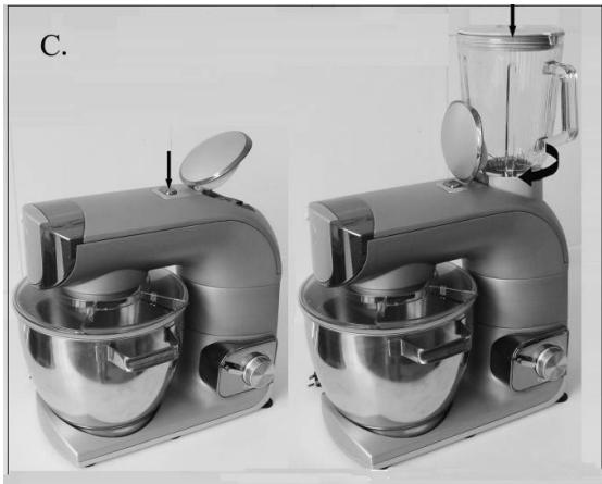 YOO DIGITAL COOKYOO 7900 - Einbau und Einstellung der Zubehörteile - 1
