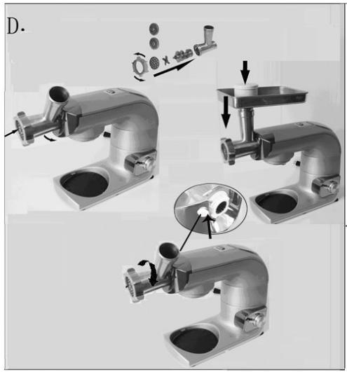 YOO DIGITAL COOKYOO 7900 - Assemblage et placement de l'accessoire - 1