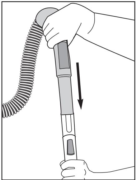 YOO DIGITAL V1400 - Assemblage du TUBE d'extension en METAL et de la BROSSE - 1