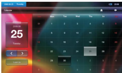 YOO DIGITAL YOO MOVE 6001 - CALENDER - 1