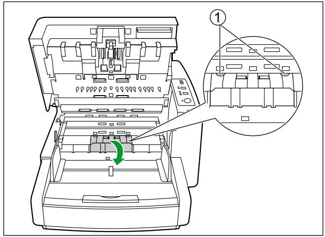 PANASONIC KV-S4085CW - Remplacement du rouleau de freinage - 3