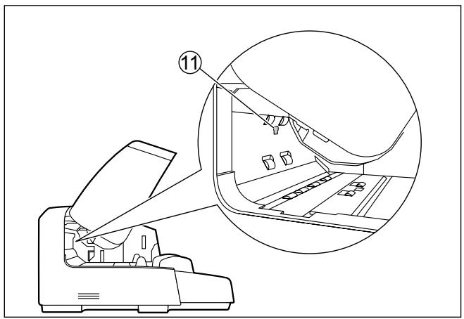 PANASONIC KV-S4085CW - Emplacement des capteurs - 3