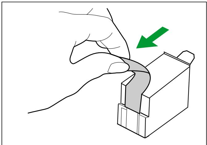 PANASONIC KV-S4085CW - Installation de la cartouche d'encre - 2