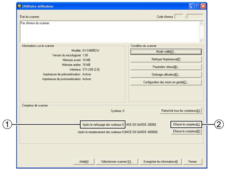 PANASONIC KV-S4085CW - Fermez le capot avant. - 2