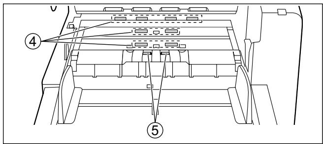 PANASONIC KV-S4085CW - Emplacement des rouleaux - 2