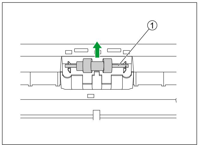 PANASONIC KV-S4085CW - Remplacement du rouleau de freinage - 4