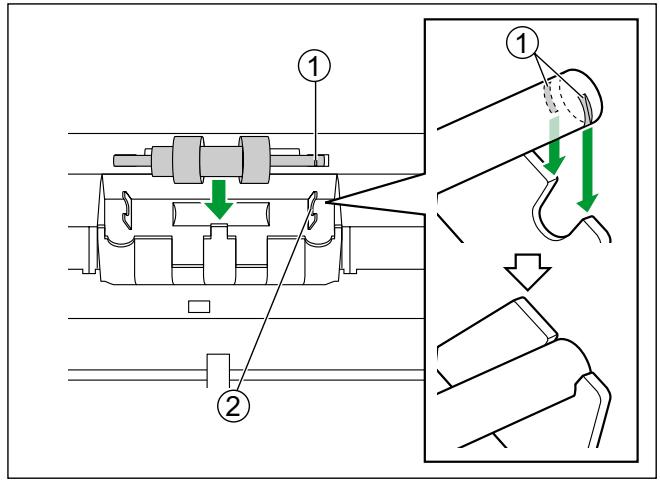 PANASONIC KV-S4085CW - Remplacement du rouleau de freinage - 5