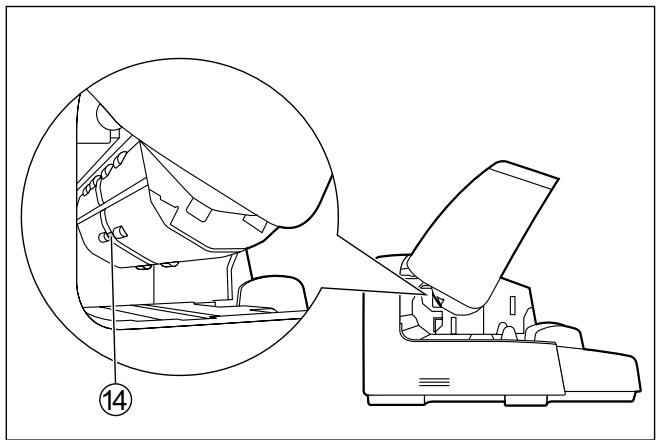 PANASONIC KV-S4085CW - Emplacement des capteurs - 5