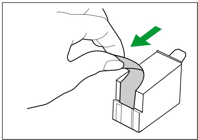 PANASONIC KV-S5055C - Installation de la cartouche d'encre - 2