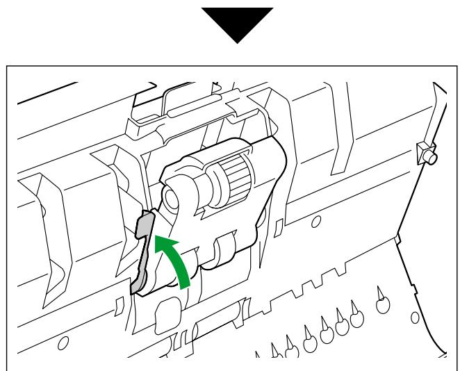 PANASONIC KV-S5055C - Remplacement du module des rouleaux d'alimentation de papier - 6