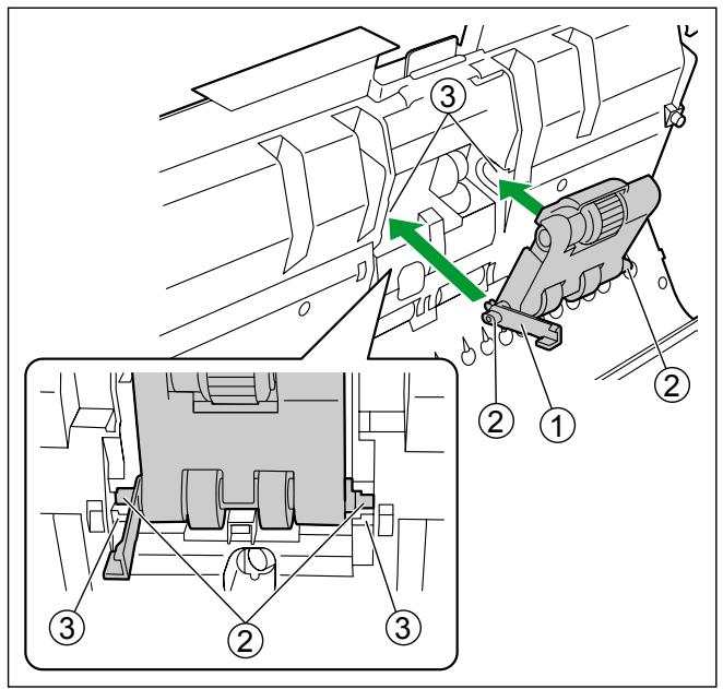PANASONIC KV-S5055C - Remplacement du module des rouleaux d'alimentation de papier - 5