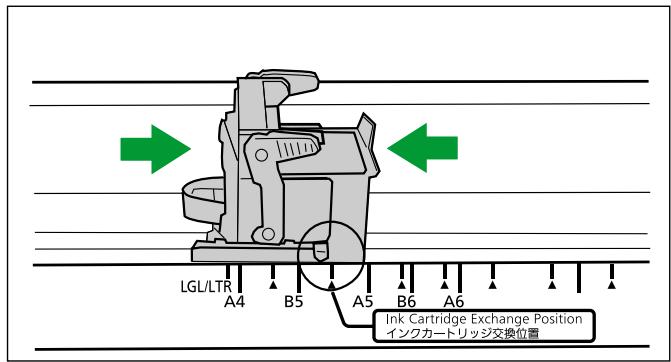 PANASONIC KV-S5055C - Extraction de la cartouche d'encre - 1
