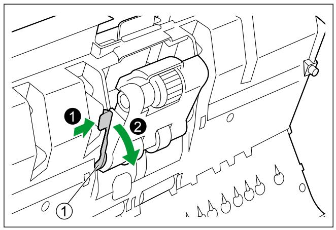 PANASONIC KV-S5055C - Remplacement du module des rouleaux d'alimentation de papier - 3