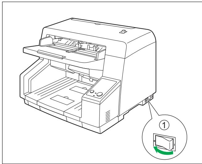 PANASONIC KV-S5055C - Installation de la cartouche d'encre - 1