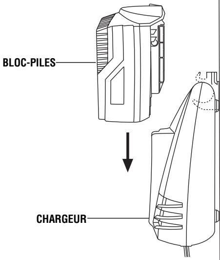 SKIL 2898 - MONTAGE DU CHARGEUR À UNE SURFACE VERTICALE - 4