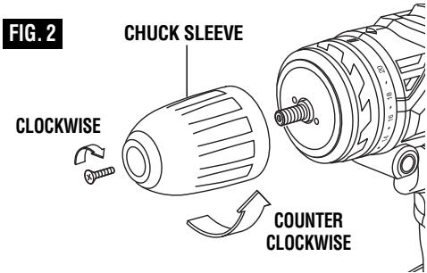 SKIL 2898 - REMOVING CHUCK - 1